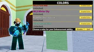 [Blox Fruits] All Haki Colors Showcase