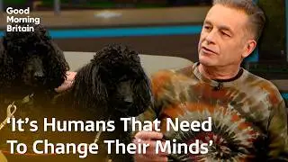 Chris Packham explains why his dogs eat a vegan diet