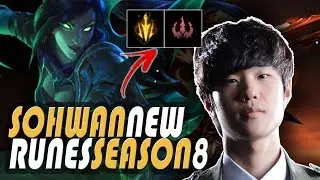 SoHwan SoloQ Playing Vayne Mid Preseason 8