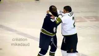 hockey fight lessard  vs verreault 2011-01-28