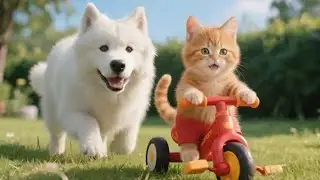 Dog &mdash; SAVES &mdash; Cat, 🐶 helping her IN ANY situation! ❤️🐾 Top 5 touching videos you won&rsquo;t believe!&rdquo; ✅