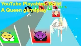 YouTube Playables: Build A Queen gameplay