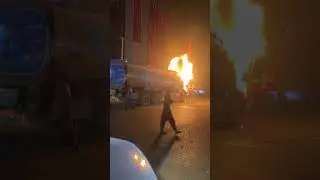 Karachi : Truck Fire Sparks Public Anger Over Fatal Road Accidents