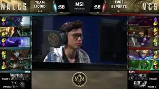 TL vs EVOS Highlights V&aacute;n 1 MSI 2018 |Team Liquid vs EVOS Esports | Việt Nam lại h&agrave;nh n&aacute;t Bắc Mỹ