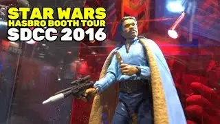 SDCC 2016: Star Wars Hasbro booth tour with marketing team member at San Diego Comic-Con