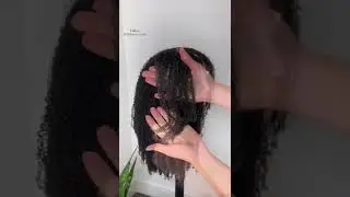 Why Does This Wig Look Just Like My Hair 🧐 #shortvideo #curlyhair #curls