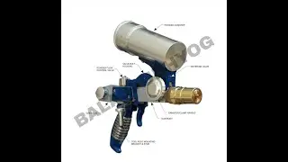 5P POWDER FLAME SPRAY GUN