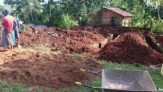 A Three bedroom house 🏠 coming up in Isukha Kakamega, Building on a slope ground!