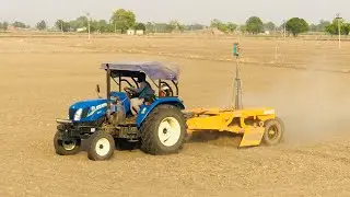 New Holland 6010 - Matharu Laser Land Leveller 2020