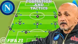 FIFA 23: BEST NEW NAPOLI FORMATION AND TACTICS (MATCHDAY 22)