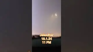 Dense Fog Jalandhar 18.1.24 #jalandhar #punjab #india #fog #foggy