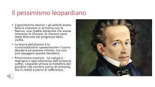 Il pessimismo di Leopardi