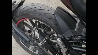 Benelli 502C with outlaw exhaust by @BarrelExhaustOfficial