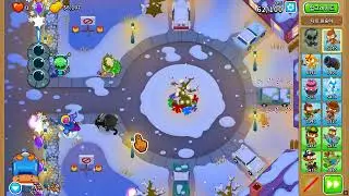 [BTD6][풍타디6] 중급 - 조용한 거리 CHIMPS