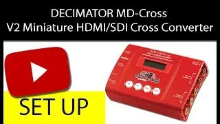 Аренда камер | Миниатюрный кросс-конвертер HDMI/SDI DECIMATOR MD-Cross V2 | IPGrentals.com