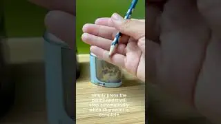 Dual mode pencil sharpener, back up when tech fails!#tenwinpencilsharpener #tenwinstationery #tenwin