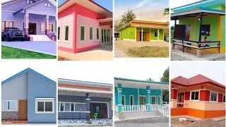 Top 50 + House exterior paint colors ideas || Exterior small House painting colors ideas