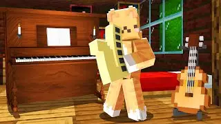 Minecraft: MUSICAL INSTRUMENTS!! (PIANOS, GUITARS, DRUMS, & MORE INSTRUMENTS!) - Mod Showcase