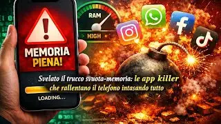Svelato il trucco svuota-memoria: le app killer che rallentano il telefono intasando tutto