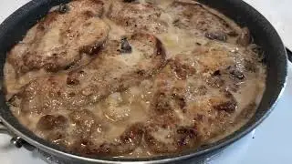 Olive Garden Italian Chicken Marsala/Italyancha tovuqli mazali taom