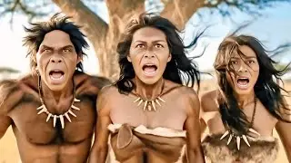 Pre Historical Era Couple ,❤️ Eagle Attack & Giant Scorpion Survival 🦂 | Primitive Humans Adventure
