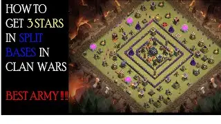 💪BEST STRATEGY FOR 3 STARS IN SPLIT BASES😈