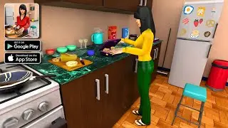 Virtual Mother Single Mom Sim - Android Gameplay