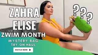 Mystery Bag Swimsuit Try-On-Haul: Chelsea's Picks  👙❔| Zahra Elise