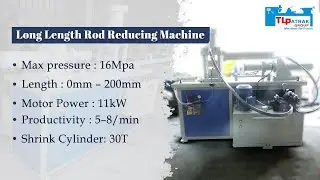 Long Length Rod Reducing Machine by TL PATHAK GROUP #metalworking #manufacturer #metalforming
