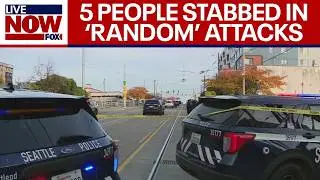 'Random' attack: 5 people stabbed in Seattle's Chinatown-International District | LiveNOW from FOX