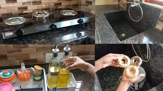 Kitchen countertop cleaning tips and tricks in tamil | kitchen Cleaning ideas | tips for cleaning