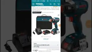 Bosch 18v FREAK IMPACT DRIVER SUPER DEAL !! 👍