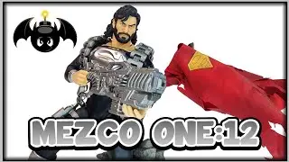 Mezco Toyz One:12 Collective Recovery Suit (Black Suit) Superman Action Figure Review.