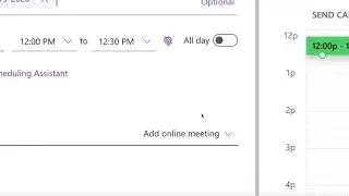 Sending a Microsoft Team Video Call Invitation