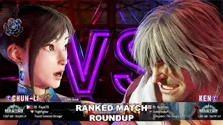 Kuya Kalbo SF6 Ranked Match Roundup. Chun Li Master Rank [Hori Fight Stick]