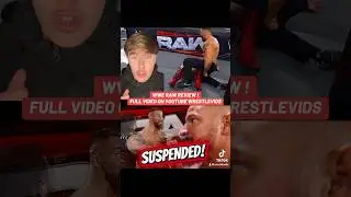 WWE RAW REVIEW !!!  #wweraw #wwe #wwefan