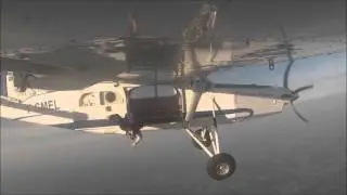 Pilatus PC-6 - Largage/descente