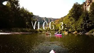 VLOG Descente des Gorges du Tarn en cano&euml; 2017