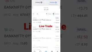 #live #livetrade Stop loss hit in #intraday #optionstrading #loss #short #shorts #trading
