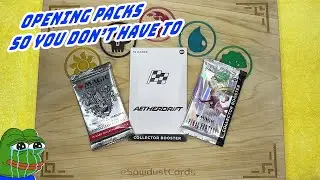 MTG Collector Booster Opening:  Final Fantasy & Aetherdrift, Dungeons & Dragons  | Unpack #4