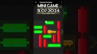 Mini game Hamster Kombat 31.07.2024 Мини игра хомяк #cipher #bitcoin #хомяк #инвестиции
