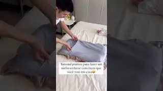 Tutorial de como fazer um ninho redutor f&aacute;cil! #enxovaldobeb&ecirc; #enxovaldobebe #ninhoredutor