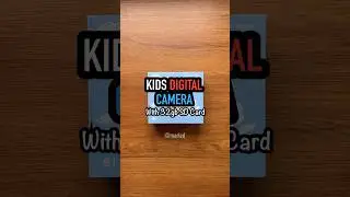 Kids Digital Camera + 32GB SD Card #Unboxing #ASMR #KidsCamera #ToyPhotography #KidsGifts