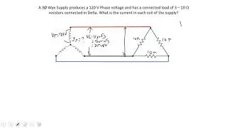 Wye Supply with Delta load