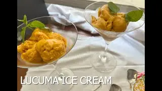 LUCUMA ICE CREAM RECIPE😋 | EXOTIC FRUIT | PERUVIAN PRODUCT 🙌🏻