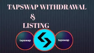 TAPSWAP TOKEN WITHDRAWAL & LISTING || #tapswap #tapswaplisting #bigetexchange