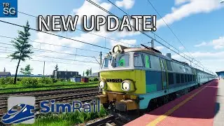 SimRail - The Railway Simulator - Cargo Pack DLC, New Big Update, New Train ET22 and More! #27