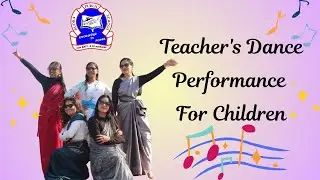 🎉 Children’s Day Special | Senior Wing Teachers’ Energetic Govinda Remix Performance 💃