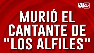 Dolor en el mundo de la música: murió el cantante de 