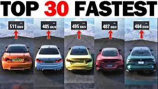 Top 30 Fastest BMW Cars - Forza Horizon 5 (2023)
